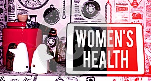 Text sign showing Women S Is Health. Conceptual photo the health issues specific to huanalysis anatomy Classic penguin ceramic and