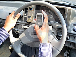 Text SMS while Driving