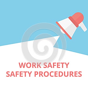 text writing Work Safety Safety Procedures