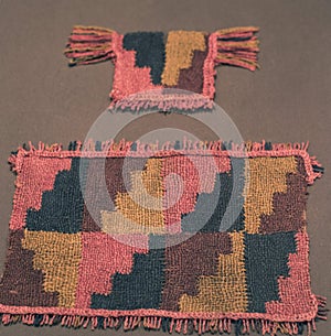 The textiles of the Nazca culture, like ceramics and other artistic expressions photo