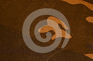 Textile camouflage cloth texture