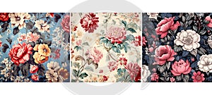 textile chintz fabric background texture