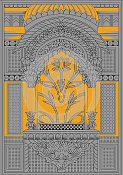 Textile  design print created textile prints