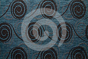 Textile fabric texture Anemon 145 Airforce blue color