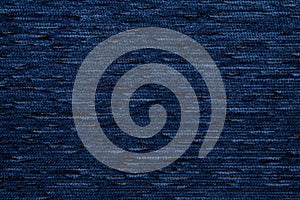 Textile fabric texture Kombin 09 Navy blue color
