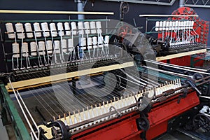 Textile factory machinery