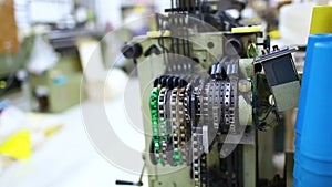 Textile factory in spinning production line and a rotating machinery and equipment production company