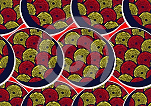 Textile fashion african print