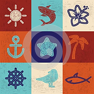 Textile icons