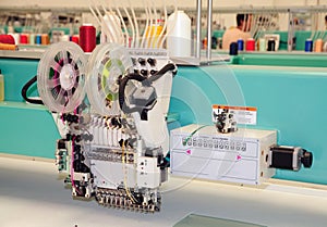 Textile: Industrial Embroidery Machine