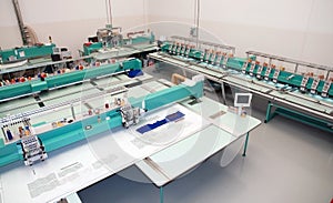 Textile: Industrial Embroidery Machine