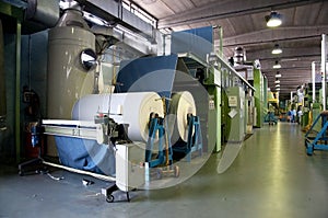 Textile industry (denim) - Finishing photo