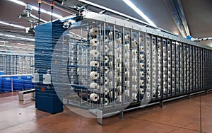 Textile industry (denim) - Weaving