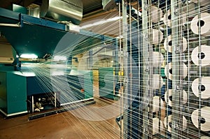 Textile industry (denim) - Weaving