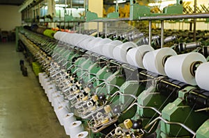 Textile industry - Weaving and warping