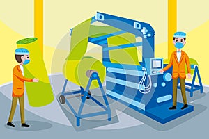 Textile Machinery Worker Profession