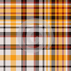Textile seamless texture of tartan pattern plaid with a vector check background fabric