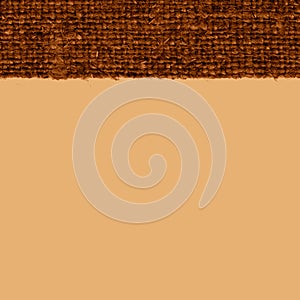 Textile structure, fabric fashion, khaki canvas, jutesack material, paper background