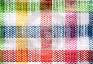 Textile surface. Multicolor cloth texture