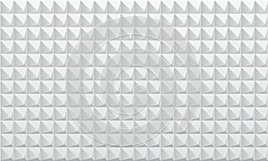 Textile and tile on gray squared background
