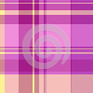 Textile vector texture of tartan seamless plaid with a check background pattern fabric