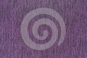 Violet and black threads fabric tissue pattern macro closeup