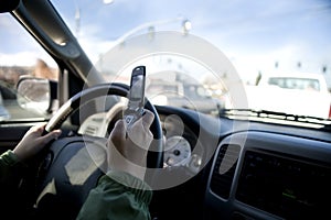 Texting while driving