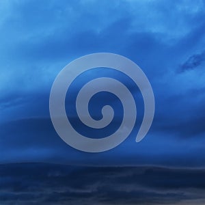 Textura, a background with a stormy sky ideal for weather information. photo