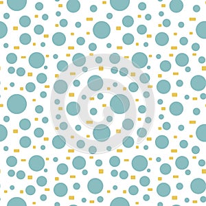 Texture abstract geometric circles seamless repeat pattern background. illustrators drawing photo