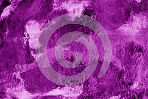 Texture abstraction ink spots purple white background art design