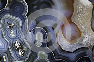 Texture of agate photo