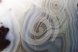 texture of agate mineral