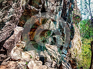 Texture of Ancient Cave Wall