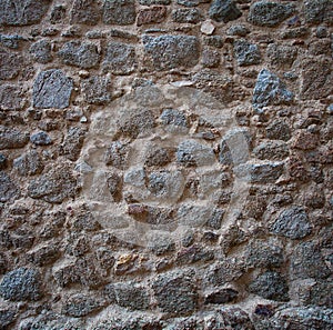 Texture of ancient masonry