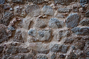 Texture of ancient masonry