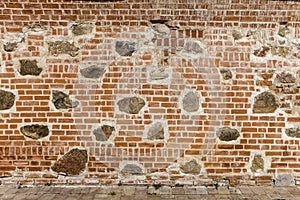 Texture of the Ancient Mir Castle