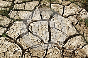 Texture of arid and desert land