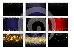 Texture background abstract black and white or silver, gold Glitter and elegant for Christmas Dust white.