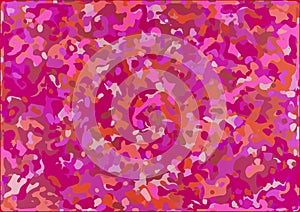 Texture or background as pink, purple, orange patch effects