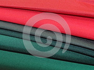 Texture background of colorful fabric