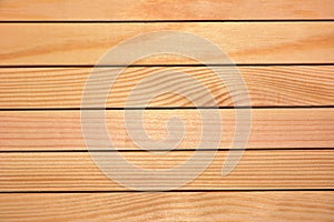 Texture, background - natural wood boards plank with knots and fibers.