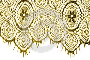 texture, background, pattern. lace fabric. golden brown. Take cl