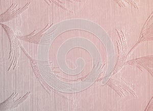 Texture, background, pattern. Tulle of pastel pink tones. Abstract background of pink fabric. Soft texture of the fabric, pink pa