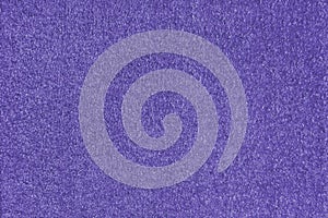 Texture background of purple fabric. Upholstery jacquard texture cloth, boucle textile material