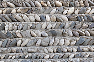 Texture background stone wall grunge facing coarse