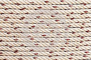Texture background of the string in horizontal