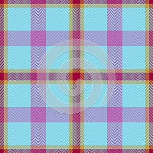Texture background tartan. Plaid check textile. Seamless vector fabric pattern