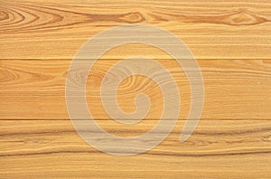 Texture and background of wooden planks with a pronounced pattern of wood fibers