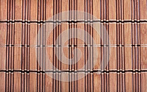Texture of bamboo mat