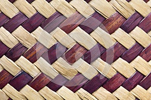 Texture of bamboo weave